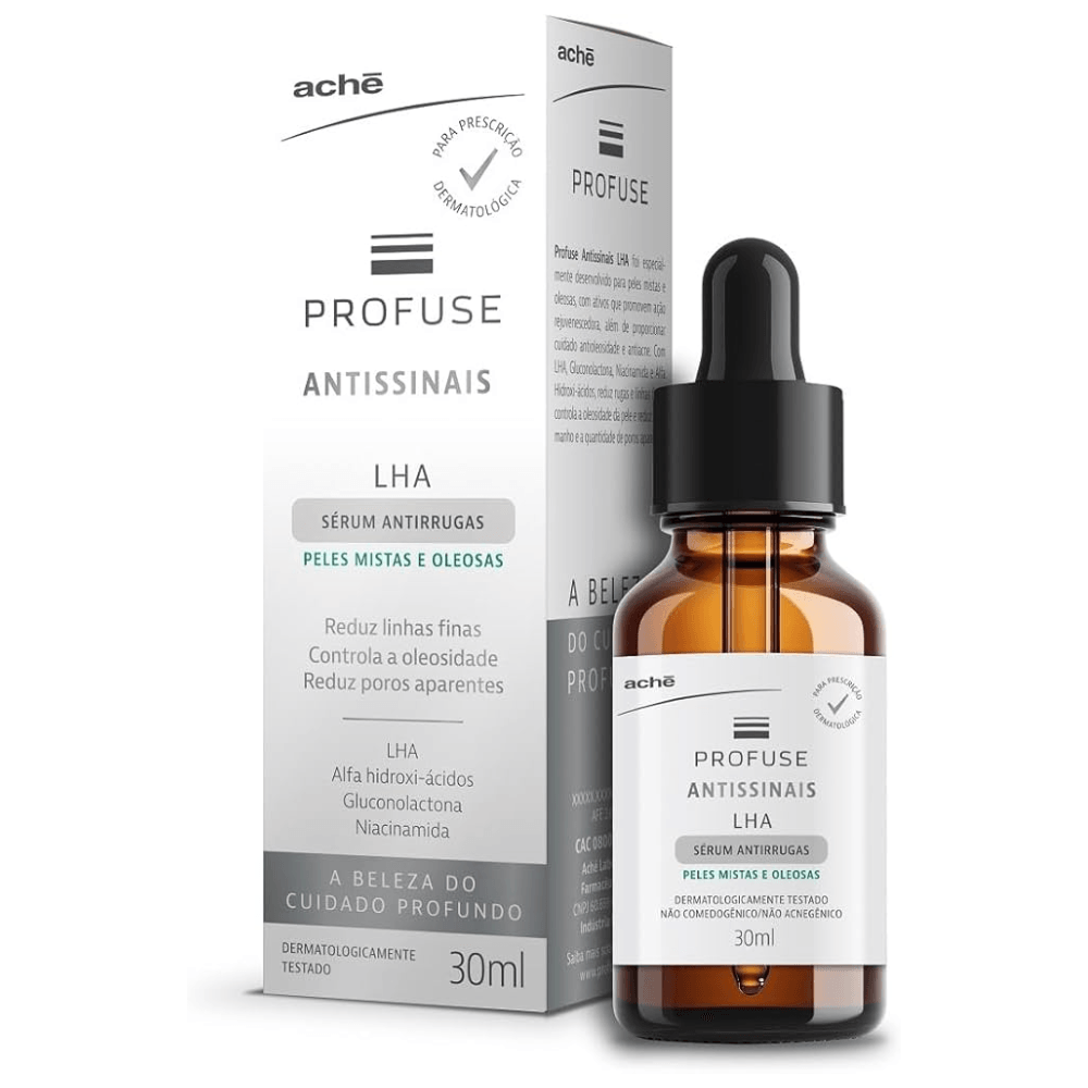 Sérum Antirrugas Profuse Antissinais LHA 30ml